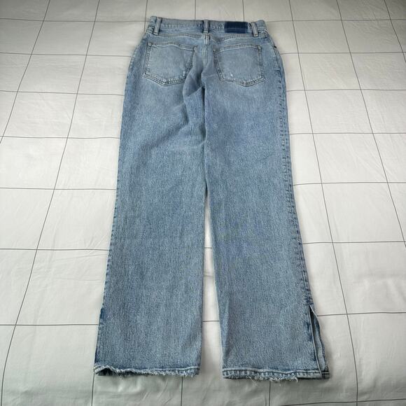 Abercrombie & Fitch Jeans Womens 28 Short Blue 90s Straight Curve Love High Rise - Picture 2 of 12